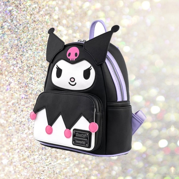 Loungefly x Sanrio‎ Kuromi Cosplay Mini Backpack and Wallet main image 6